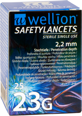 Wellion SafetyLancets 23G, A-Nr.: 4091229 - 01