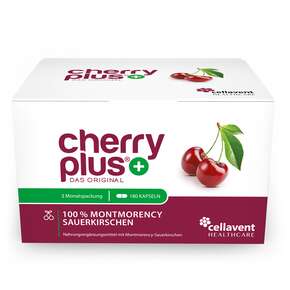 Montmorency-Sauerkirsch Kapseln – hochdosierter Extrakt – 55.000 mg pro Tagesdosis, A-Nr.: 4753908 - 01