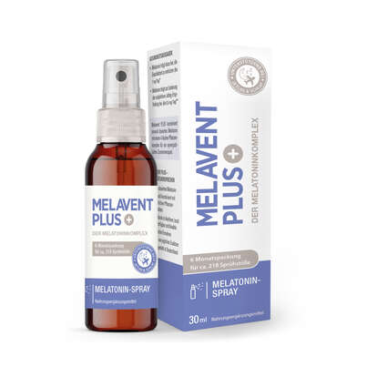 Sie sehen eine Packung Melatonin Einschlaf-Spray – hochdosiert – 0,5 mg Melatonin pro Tagesdosis – mit Pflanzenextrakten – 6 Monatsvorrat, Produktbild: 01 Melatonin Einschlaf-Spray – hochdosiert – 0,5 mg Melatonin pro Tagesdosis – mit Pflanzenextrakten – 6 Monatsvorrat, A-Nr.: 5895757 - 01