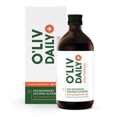 Das gesündere Bio-Olivenöl – hoher Polyphenol-Gehalt 250 mg/kg –500 ml, A-Nr.: 5895792 - 01