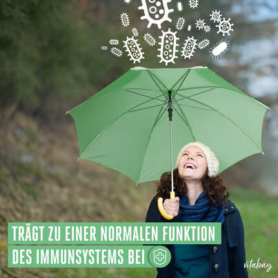 Sie sehen eine Packung Vitabay Vitamin A 10.000 IE Depot Kapseln, Produktbild: 02 Vitabay Vitamin A 10.000 IE Depot Kapseln, A-Nr.: 5878606 - 02