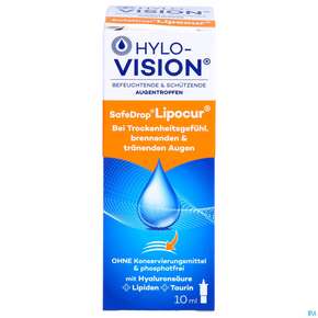 Augentropfen Hylo-vision Safe Drop Lipocur 10ml 1st, A-Nr.: 5381567 - 01