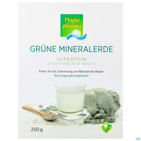 Gruene Mineralerde Phytopharma Ultrafein Ultra- Ventilated Wasser 250g, A-Nr.: 4764786 - 01
