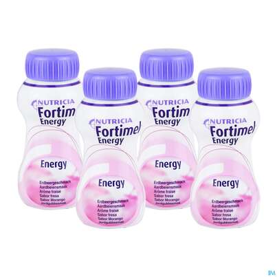 Sie sehen eine Packung Fortimel 1.5kcal 200ml Erdbeere 4st, Produktbild: 07 Fortimel 1.5kcal 200ml Erdbeere 4st, A-Nr.: 3237530 - 07
