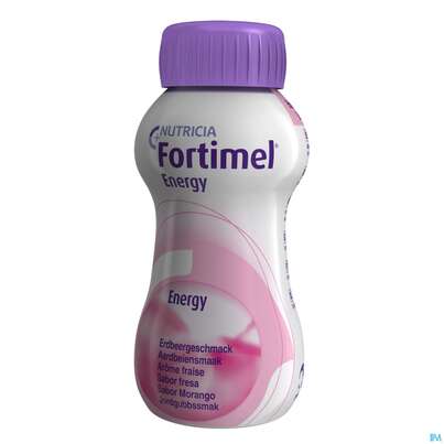 Sie sehen eine Packung Fortimel 1.5kcal 200ml Erdbeere 4st, Produktbild: 08 Fortimel 1.5kcal 200ml Erdbeere 4st, A-Nr.: 3237530 - 08
