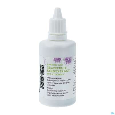 Grapefruit Kernextrakt +vitamin C Lösung 50ml, A-Nr.: 2077395 - 02