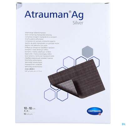 Wundauflagen Atrauman/ag 10x 10cm 10st, A-Nr.: 2991845 - 01