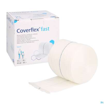 Schlauchverband Coverflex/fast Gr 3 10mx 7,5cm Rolle 1st, A-Nr.: 4902923 - 06