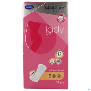 Inkontinenz Molicare Premium/lady Pad Tropfen 0,5 28st, A-Nr.: 4918574 - 01