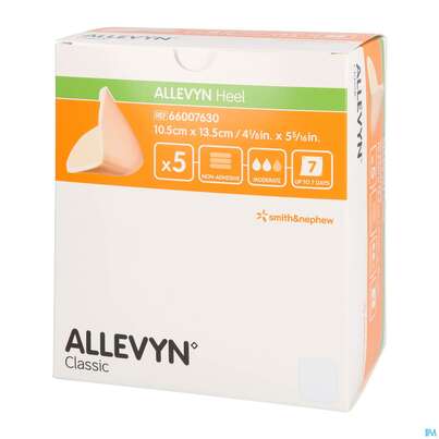 Wundverband Allevyn/heel Fersenverband 10,5x 13,5cm -smith 5st, A-Nr.: 2203724 - 02