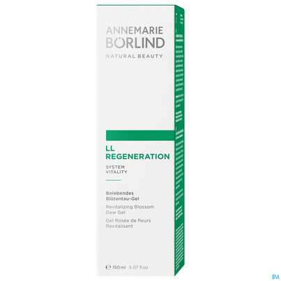 Sie sehen eine Packung Boerlind Ll Regeneration Bluetentau-gel 659 150ml, Produktbild: 01 Boerlind Ll Regeneration Bluetentau-gel 659 150ml, A-Nr.: 2299581 - 01