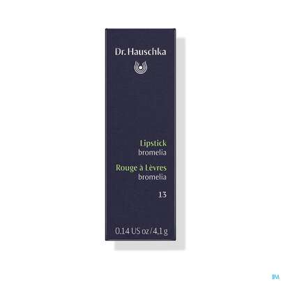 Sie sehen eine Packung Dr. Hauschka Lipstick 13 Bromelia 4,1g, Produktbild: 03 Dr. Hauschka Lipstick 13 Bromelia 4,1g, A-Nr.: 4592925 - 03