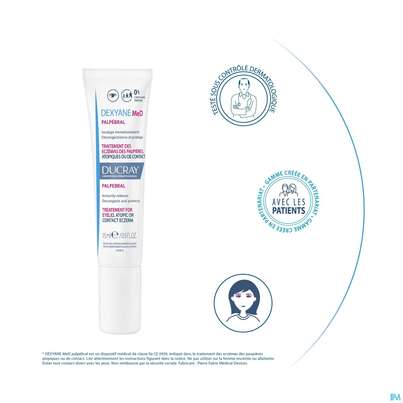 Ducray Dexyane Med Creme Augenlid Neu 15ml, A-Nr.: 5659703 - 15