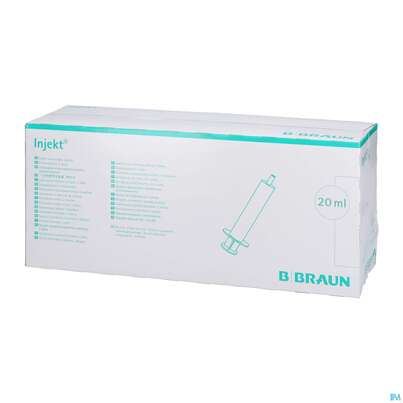 Injektionsspritzen U.zubeh. Einmalspritzen Braun Injekt 20ml 100st, A-Nr.: 2692580 - 02