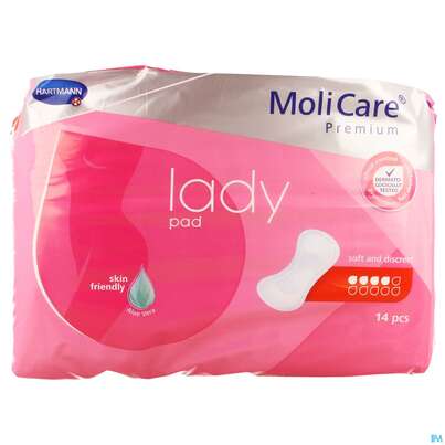 Inkontinenz Molicare Premium/lady Pad Tropfen 4 14st, A-Nr.: 4918640 - 01