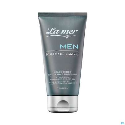 Sie sehen eine Packung La Mer Mit Parfum Men Marine Care Duschgel Body+hair Tube 150ml, Produktbild: 01 La Mer Mit Parfum Men Marine Care Duschgel Body+hair Tube 150ml, A-Nr.: 4744186 - 01