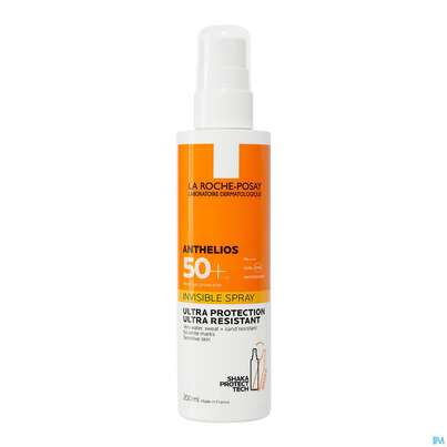 Sie sehen eine Packung Sonnenprodukte La Roche Posay Anthelios 50+/uva37 Invisible Spray 200ml, Produktbild: 02 Sonnenprodukte La Roche Posay Anthelios 50+/uva37 Invisible Spray 200ml, A-Nr.: 5264146 - 02