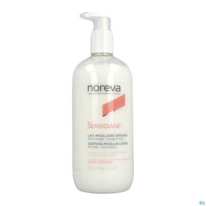 Sie sehen eine Packung Noreva Sensidiane Mizellare Reinigungslotion 500ml, Produktbild: 02 Noreva Sensidiane Mizellare Reinigungslotion 500ml, A-Nr.: 4351819 - 02