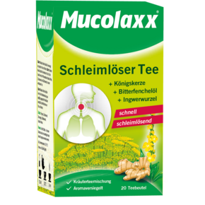Mucolaxx® Schleimlöser Tee für Erwachsene, A-Nr.: 5804683 - 01