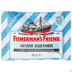 Fisherman&amp;#039;s Friend Pastillen Ohne Zucker Extra Stark Beutel 25g, A-Nr.: 0762709 - 01