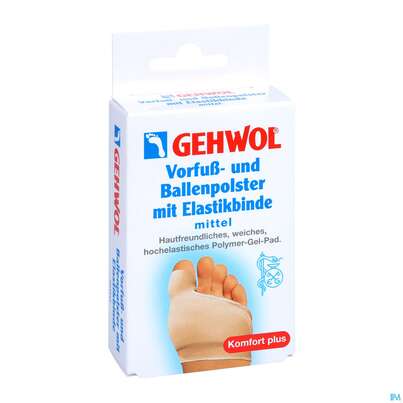 Gehwol Vorfuss+ballenpolster +elastikbinde Mittel Nr.64 1st, A-Nr.: 4853969 - 03