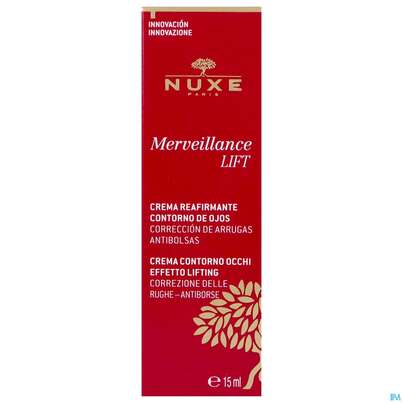 Sie sehen eine Packung Nuxe Merveillance/lift Eye Cream 15ml, Produktbild: 01 Nuxe Merveillance/lift Eye Cream 15ml, A-Nr.: 5615976 - 01