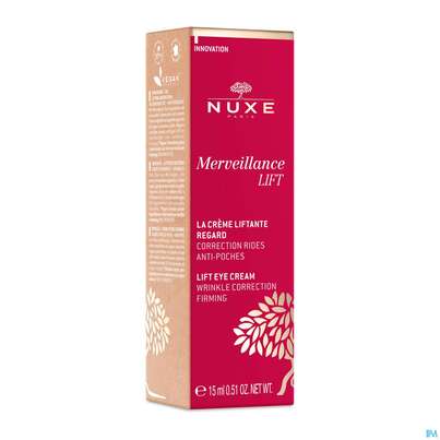 Sie sehen eine Packung Nuxe Merveillance/lift Eye Cream 15ml, Produktbild: 02 Nuxe Merveillance/lift Eye Cream 15ml, A-Nr.: 5615976 - 02