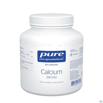 Sie sehen eine Packung Pure Encapsulations Calcium (mcha) 180 Kapseln, Produktbild: 01 Pure Encapsulations Calcium (mcha) 180 Kapseln, A-Nr.: 3418786 - 01