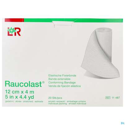 Fixierbinden Raucolast 4mx 12cm 20st, A-Nr.: 0904167 - 01