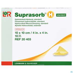 Suprasorb H Hydrokolloid-verband Standard 10x10cm 10st, A-Nr.: 5095040 - 01