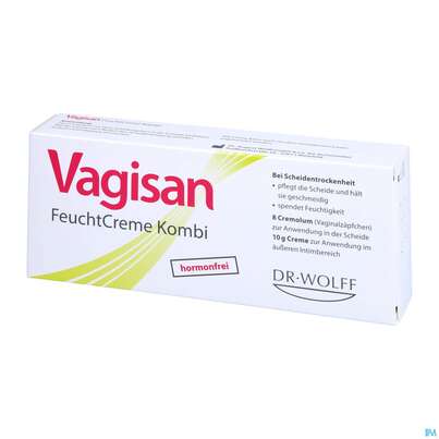 Vagisan Kombi Feuchtcreme 10g +zaepfchen 8stk 1pk, A-Nr.: 4089451 - 02