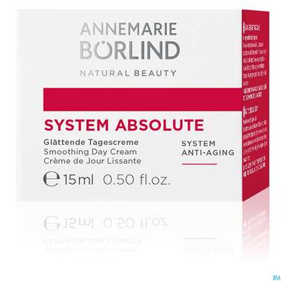 Sie sehen eine Packung Boerlind System Absolut Tagescreme Sondergroesse 60361 15ml, Produktbild: 01 Boerlind System Absolut Tagescreme Sondergroesse 60361 15ml, A-Nr.: 5844659 - 01