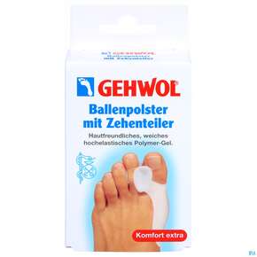 Gehwol Ballenpolster +zehenteiler Nr.64337 1st, A-Nr.: 4853863 - 01