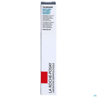 Sie sehen eine Packung La Roche Posay Mascara/toleriane Volume Schwarz 6,9ml, Produktbild: 01 La Roche Posay Mascara/toleriane Volume Schwarz 6,9ml, A-Nr.: 4363515 - 01