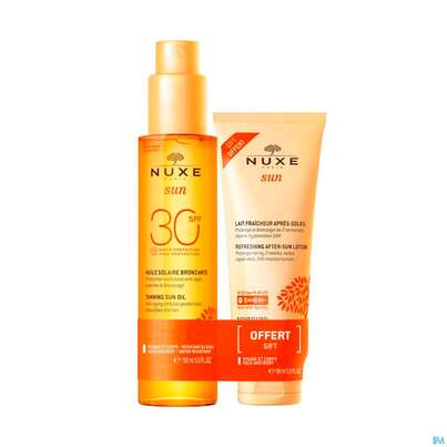 Sonnenprodukte Nuxe/sun Tan Oil Face+body 150ml +gratis After Sun Lotion 100ml Spf30 1pk, A-Nr.: 5806860 - 02
