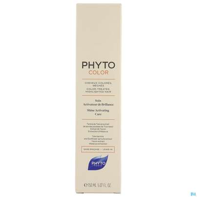 Sie sehen eine Packung Phytocolor Aktiv Farbglanz Pflege 150ml, Produktbild: 01 Phytocolor Aktiv Farbglanz Pflege 150ml, A-Nr.: 4904833 - 01
