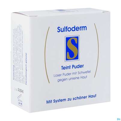 Sulfoderm S Teint Kompakt-puder Natur 10g, A-Nr.: 1843338 - 02