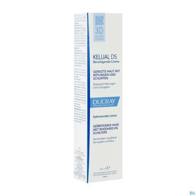 Sie sehen eine Packung Ducray Kelual Ds Creme Neu 40ml, Produktbild: 06 Ducray Kelual Ds Creme Neu 40ml, A-Nr.: 5862232 - 06