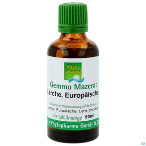Gemmo Mazerat Laerche Europaeische Larix Decidua Phytopharma 50ml, A-Nr.: 5289790 - 01