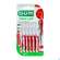 Gum Interdentalbuersten Travler/kerze/rot Draht 0,46mm Zwi 0,8mm1314g 6st, A-Nr.: 4123231 - 02