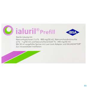 Ialuril Fertigspritze 50ml +ialuadapter 1st, A-Nr.: 5063459 - 01