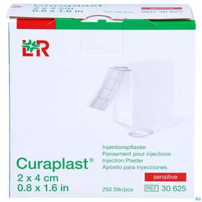 Injektionspflaster Curaplast 2x 4cm 250st, A-Nr.: 1430056 - 01