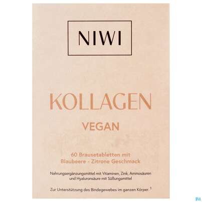 Kollagen Brausetabl Niwi Vegan 60st, A-Nr.: 5868714 - 01