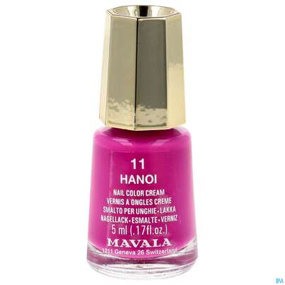 Sie sehen eine Packung Mavala Nagellacke 11 Hanoi 5ml, Produktbild: 01 Mavala Nagellacke 11 Hanoi 5ml, A-Nr.: 4832200 - 01