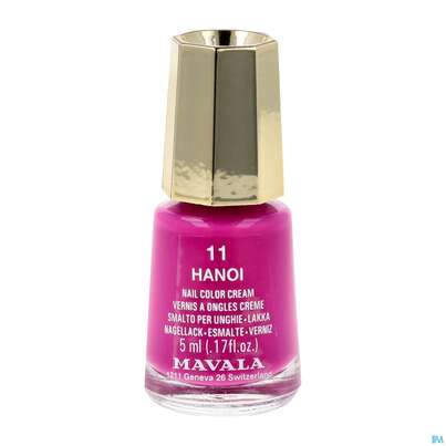 Sie sehen eine Packung Mavala Nagellacke 11 Hanoi 5ml, Produktbild: 02 Mavala Nagellacke 11 Hanoi 5ml, A-Nr.: 4832200 - 02