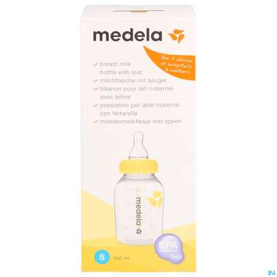 Saugflaschen Medela Milchflasche +muttermilchsauger 1st, A-Nr.: 3695801 - 01