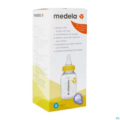 Saugflaschen Medela Milchflasche +muttermilchsauger 1st, A-Nr.: 3695801 - 05