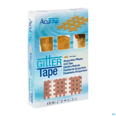 Tape Gittertape Triggertape Acutop Beige Type A 2,1x2,7cm 180st, A-Nr.: 4608307 - 02