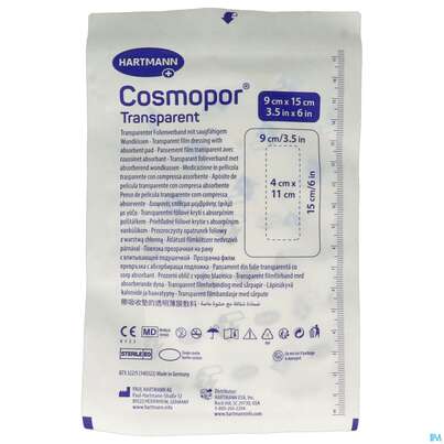 Wundverband Cosmopor Transparent 9x15cm 5st, A-Nr.: 5790024 - 04