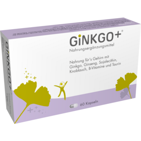 GINKGO PLUS Kapseln, 60 Stück, A-Nr.: 3053994 - 01